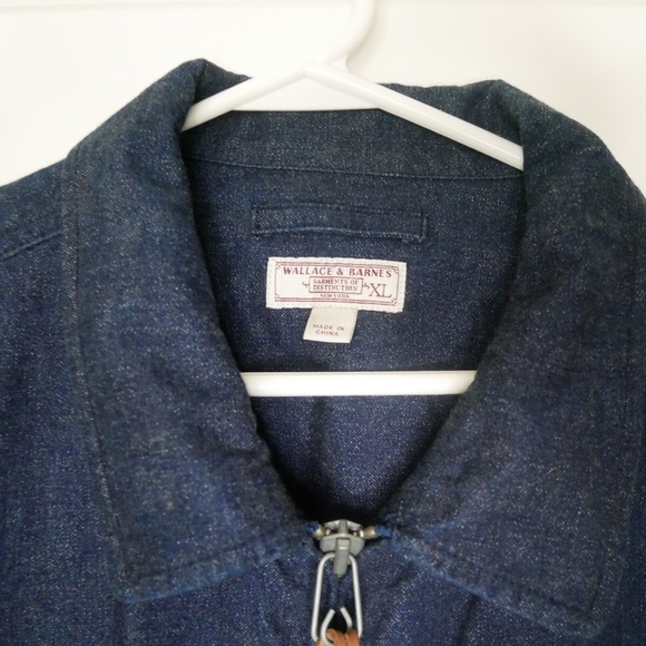 Wallace & Barnes indigo deck jacket in Japanese selvedge denim - Picture 3 of 7